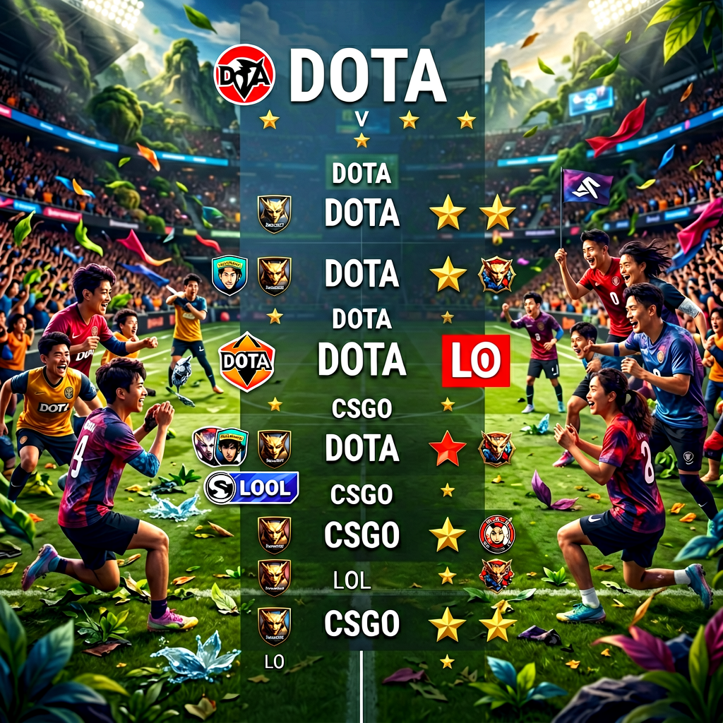 DOTA2国际赛事比分与数据统计